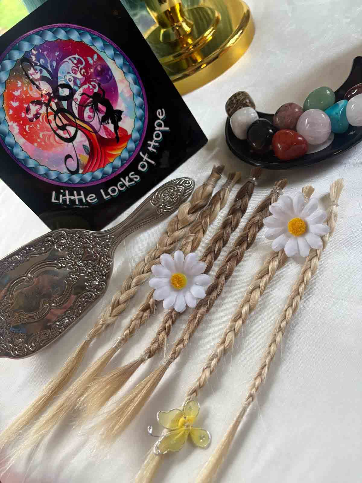 Hair donation strands